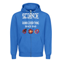 True Royal Science Ruining Everything Since 1543 Aliens Zipper Hoodie - minhPixels