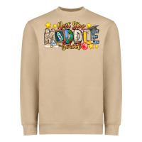 Mushroom Next Stop Middle School Heavyweight Sweatshirt - CowhideDigitalArt