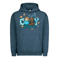 Pigment Midnight Navy cozy season Urban Hoodie - AdoDesignShop