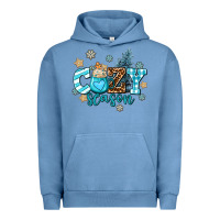 Pigment Pebble Blue cozy season Urban Hoodie - AdoDesignShop