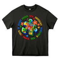 Asphalt what makes you different is what makes you beautif Heavy Core Tee - Artiststas
