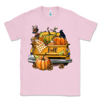Bubblegum Pink Fall Truck Classic Tee - texasbilliewilder