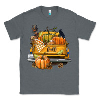 Charcoal Heather Fall Truck Classic Tee - texasbilliewilder