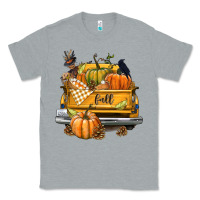 Heather Grey Fall Truck Classic Tee - texasbilliewilder