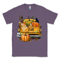 Lavender Fall Truck Classic Tee - texasbilliewilder