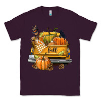 Plum Fall Truck Classic Tee - texasbilliewilder