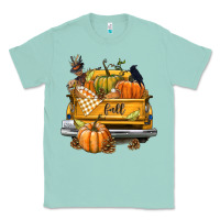 Seafoam Fall Truck Classic Tee - texasbilliewilder