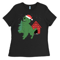 Black Christmas Dog Ladies Tee - Bettercallsaul
