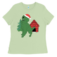 Matcha Christmas Dog Ladies Tee - Bettercallsaul
