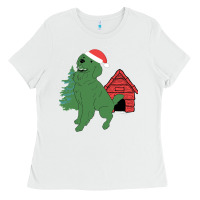 Christmas Dog Ladies Tee | Teevron