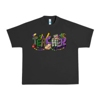 Pigment Black teacher mardi gras Urban Heavy Tee - CowGirlArtShop
