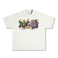 Pistachio teacher mardi gras Urban Heavy Tee - CowGirlArtShop