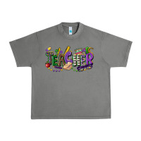 Tornado teacher mardi gras Urban Heavy Tee - CowGirlArtShop