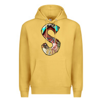 Antique Gold farm life alphabet lowercase letters s Premium Hoodie - BundleAndBundleShop
