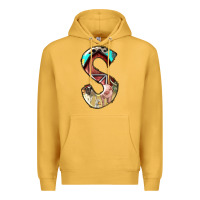 Mustard farm life alphabet lowercase letters s Premium Hoodie - BundleAndBundleShop