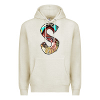 Oatmeal Heather farm life alphabet lowercase letters s Premium Hoodie - BundleAndBundleShop