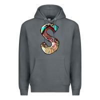 Rock farm life alphabet lowercase letters s Premium Hoodie - BundleAndBundleShop