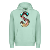 Seafoam farm life alphabet lowercase letters s Premium Hoodie - BundleAndBundleShop