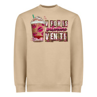 Mushroom V For is Valentine Venti Heavyweight Sweatshirt - CowhideDigitalArt