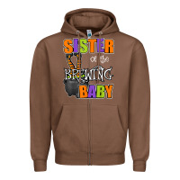 Chestnut sister of brewing baby halloween theme baby shower spooky t shirt Zipper Hoodie - minhPixels