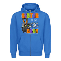 True Royal sister of brewing baby halloween theme baby shower spooky t shirt Zipper Hoodie - minhPixels
