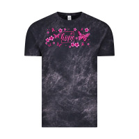 Cloud Black hope breast cancer butterfly Vintage Tee - Jasminsmagicworld