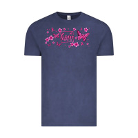 Vintage Denim hope breast cancer butterfly Vintage Tee - Jasminsmagicworld