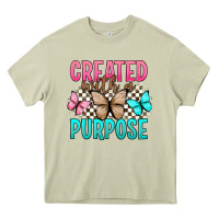 Mossy created with a purpose Heavy Core Tee - Artiststas