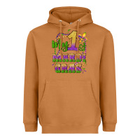 Meerkat my first mardi gras glitter fleur de lis Heavyweight Hoodie - Artiststas