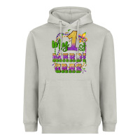 Moon Dust my first mardi gras glitter fleur de lis Heavyweight Hoodie - Artiststas