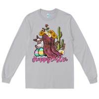 Happy Easter Western Easter Day Long Sleeve Tee | Teevron