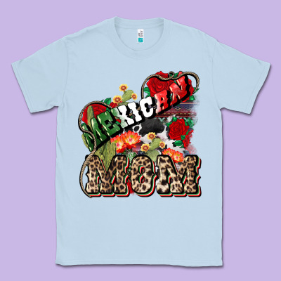 Mexican Mom Classic Tee Designed By Nancycooperartshop