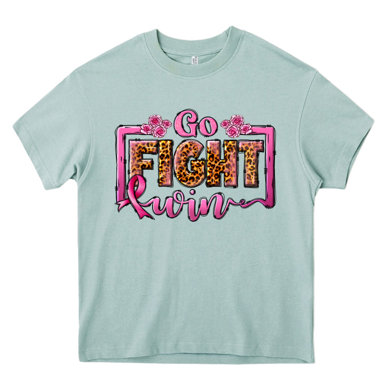 Go Fight Win Heavy Core Tee by JahusDesignShop | Teevron