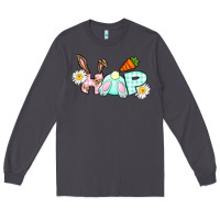 Smoke Hop bunny Easter Day Long Sleeve Tee - CowGirlArtShop