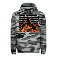 Slate Camo american firefighters seamless pattern Premium Hoodie - BundleAndBundleShop
