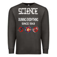 Smoke Science Ruining Everything Since 1543 Aliens Premium Sweatshirt - minhPixels