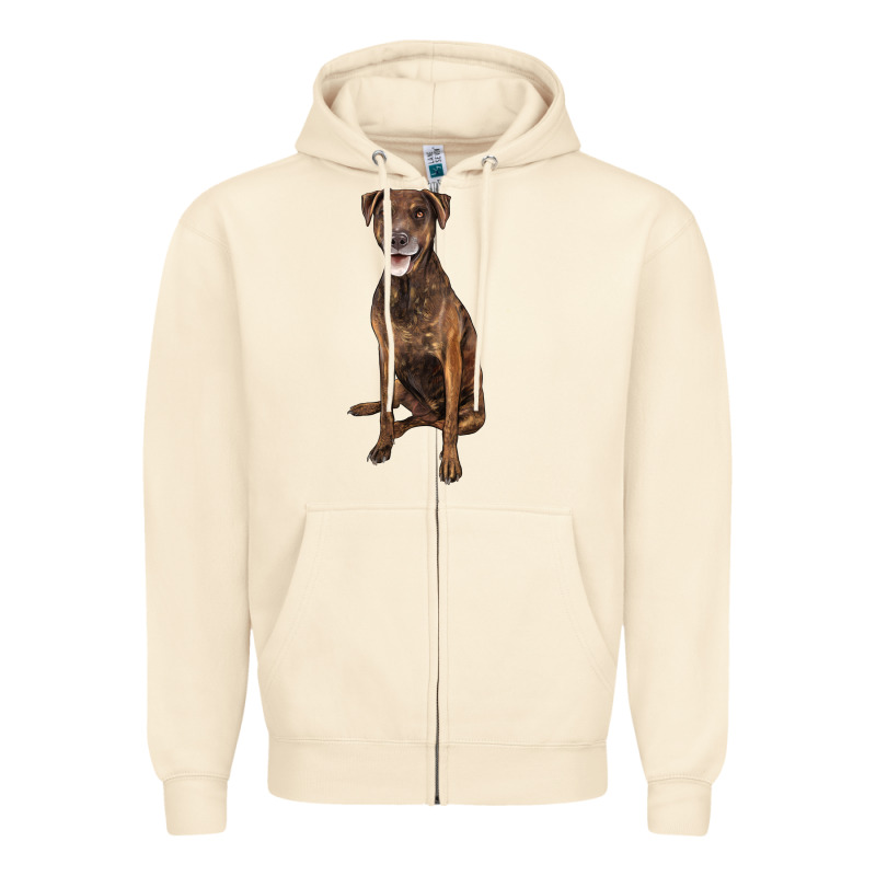 Plott Hound Zipper Hoodie by LillyAllenDesigns | Teevron