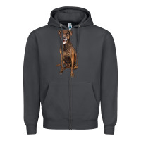 Smoke plott hound Zipper Hoodie - LillyAllenDesigns