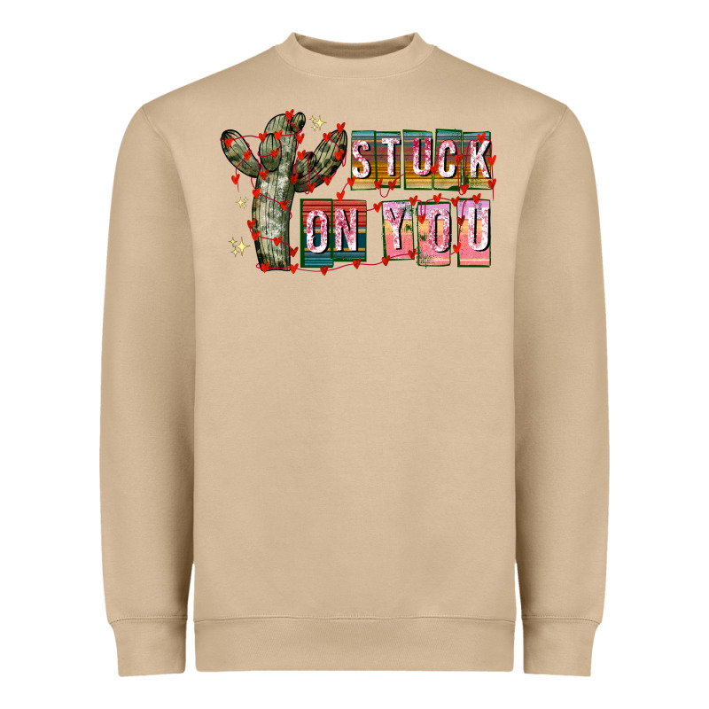 Stuck On You Heavyweight Sweatshirt by CowhideDigitalArt | Teevron