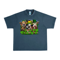 Midnight Navy St patrick's day heifers Urban Heavy Tee - RanaPortraitStore