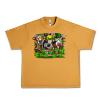 Peanut Butter St patrick's day heifers Urban Heavy Tee - RanaPortraitStore