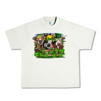Pistachio St patrick's day heifers Urban Heavy Tee - RanaPortraitStore