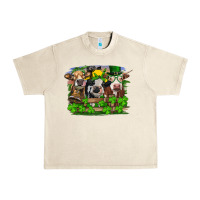 Sandshell St patrick's day heifers Urban Heavy Tee - RanaPortraitStore