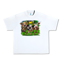 White St patrick's day heifers Urban Heavy Tee - RanaPortraitStore