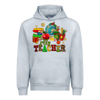 Heather Grey christmas jolly teachers Urban Hoodie - AdoDesignShop