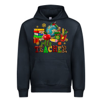 Navy christmas jolly teachers Urban Hoodie - AdoDesignShop