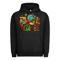 Pigment Black christmas jolly teachers Urban Hoodie - AdoDesignShop