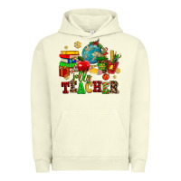 Pigment Pistachio christmas jolly teachers Urban Hoodie - AdoDesignShop