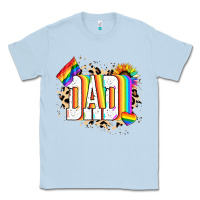 Dusty Blue Dad Pride Classic Tee - NancyCooperArtShop