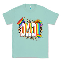 Seafoam Dad Pride Classic Tee - NancyCooperArtShop